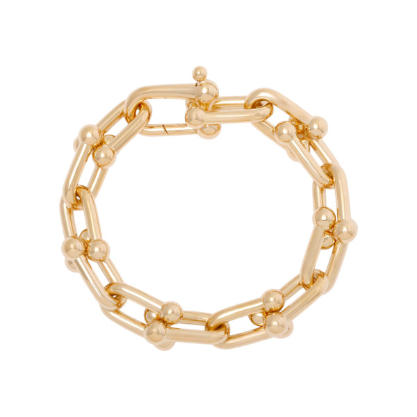 USED] Tiffany hardware large link medium 60153066 bracelet J416295