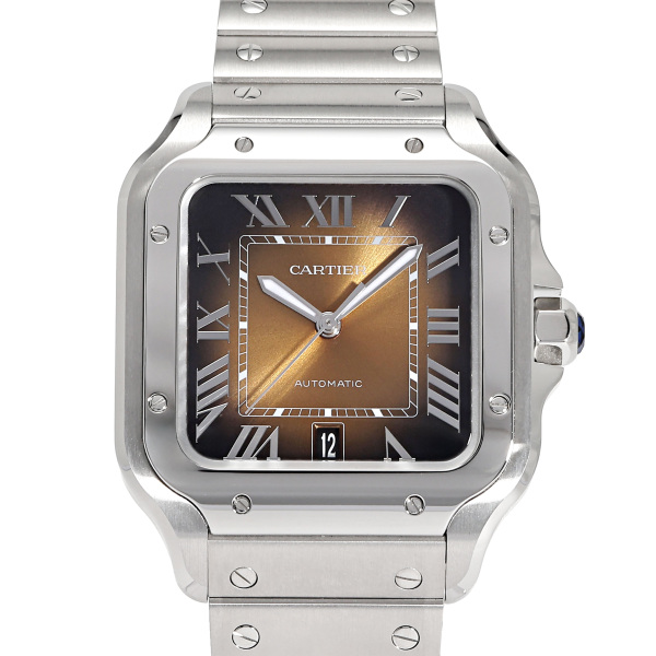 新品] カルティエ サントス WSSA0039ブラック ステンレス（DLC加工