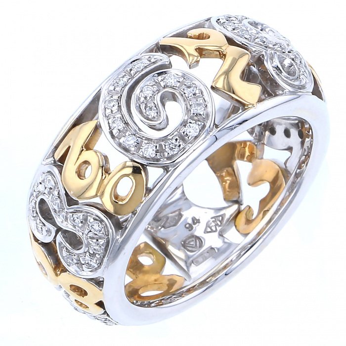 中古] フランク・ミュラー ホワイトゴールド タリスマン リング