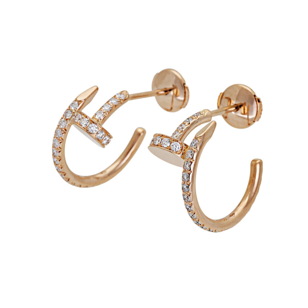 中古] カルティエ ジュストアンクル スモールモデル パヴェ B8301429