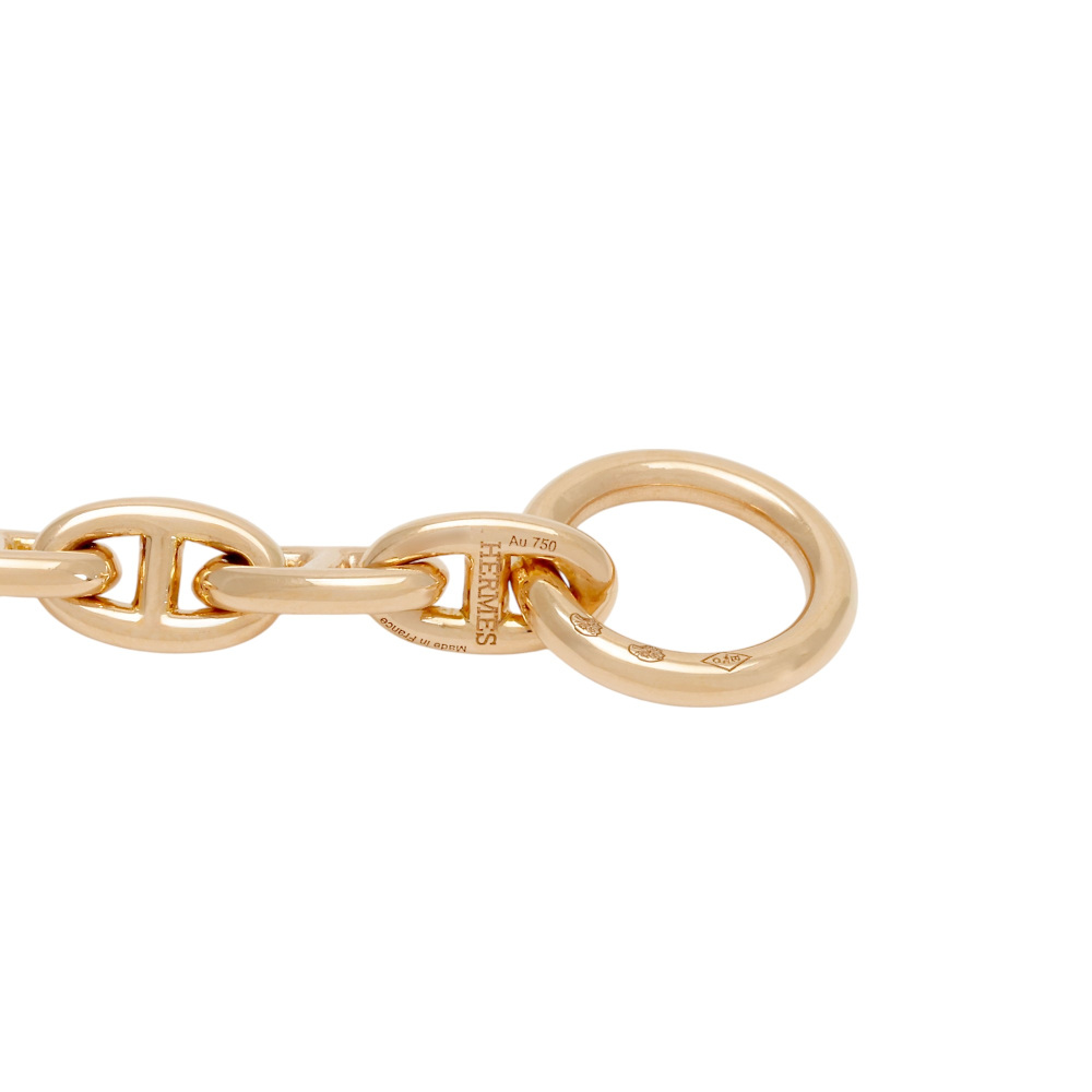 未使用] エルメス シェーヌダンクル TPM 62コマ J414515 ネックレス