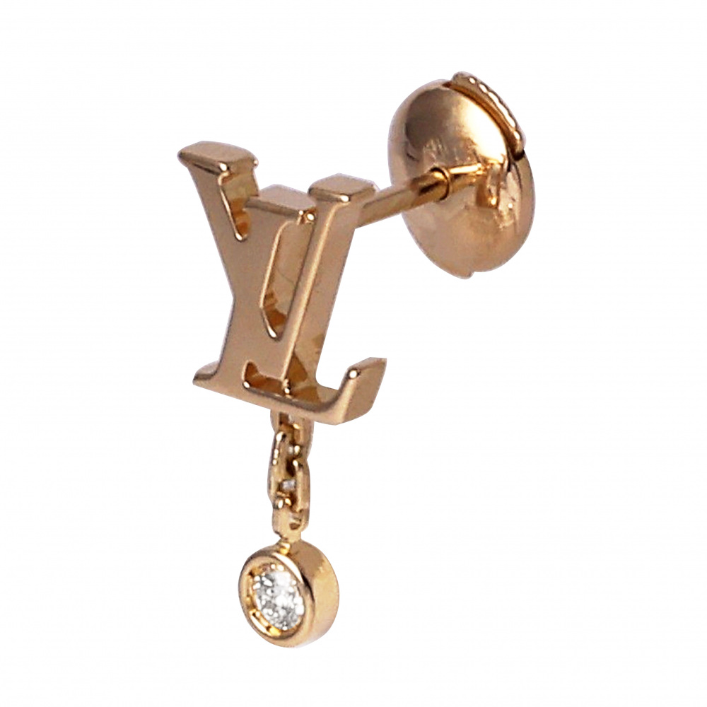 中古] ルイ・ヴィトン イディールブロッサム LV ピュス Q96549 ピアス