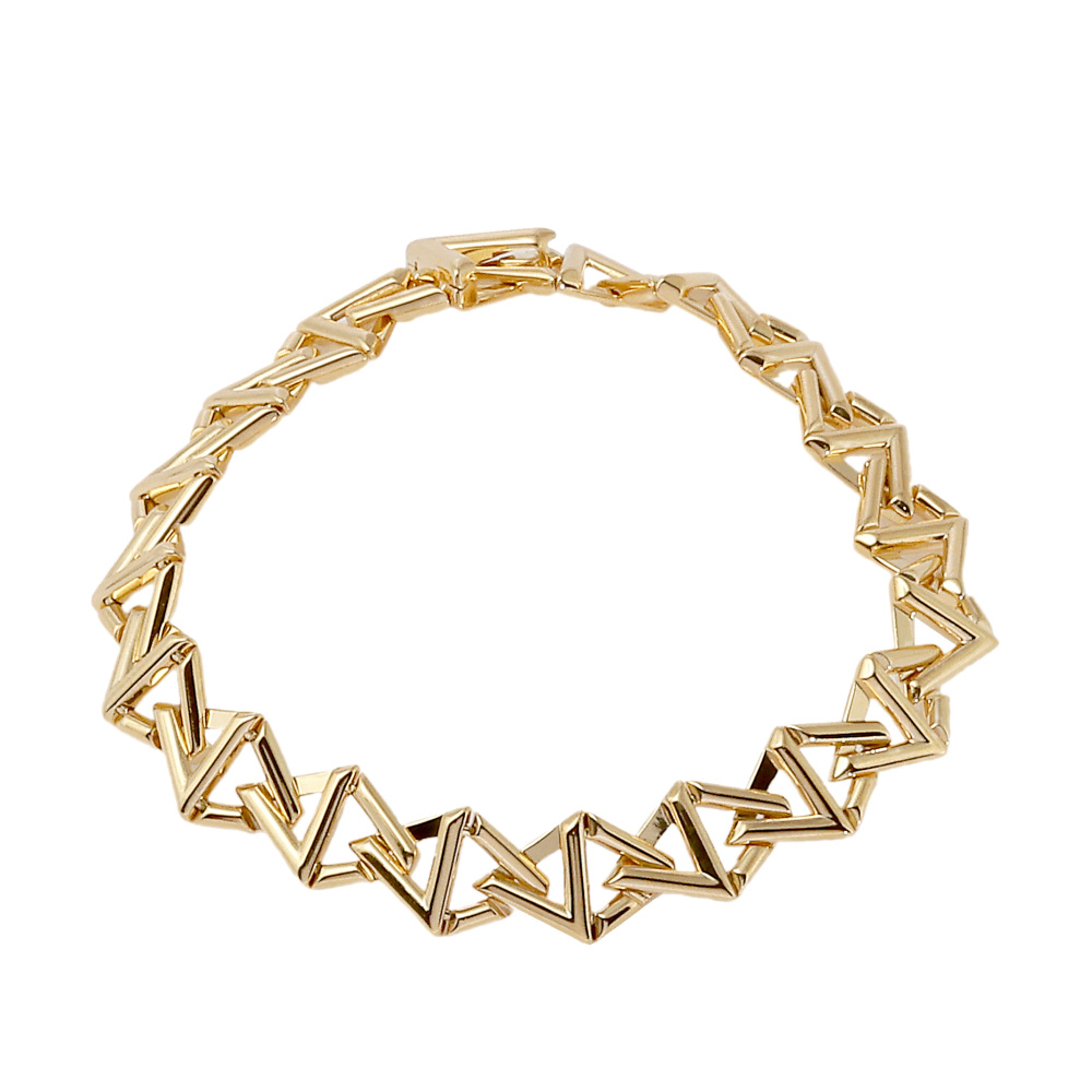 中古] ルイ・ヴィトン LVヴォルト カーブ チェーン PM Q95972