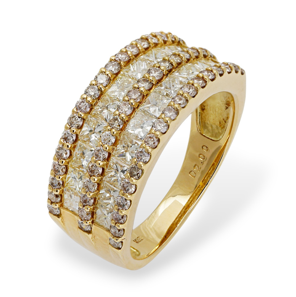 K18イエローゴールド ダイヤモンド リング J373937 | ユキザキセレクト