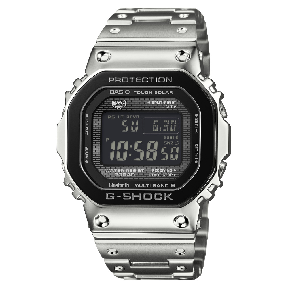 New] Casio G Shock GMWB5000BT1JFblack stainless World time | Yukizaki