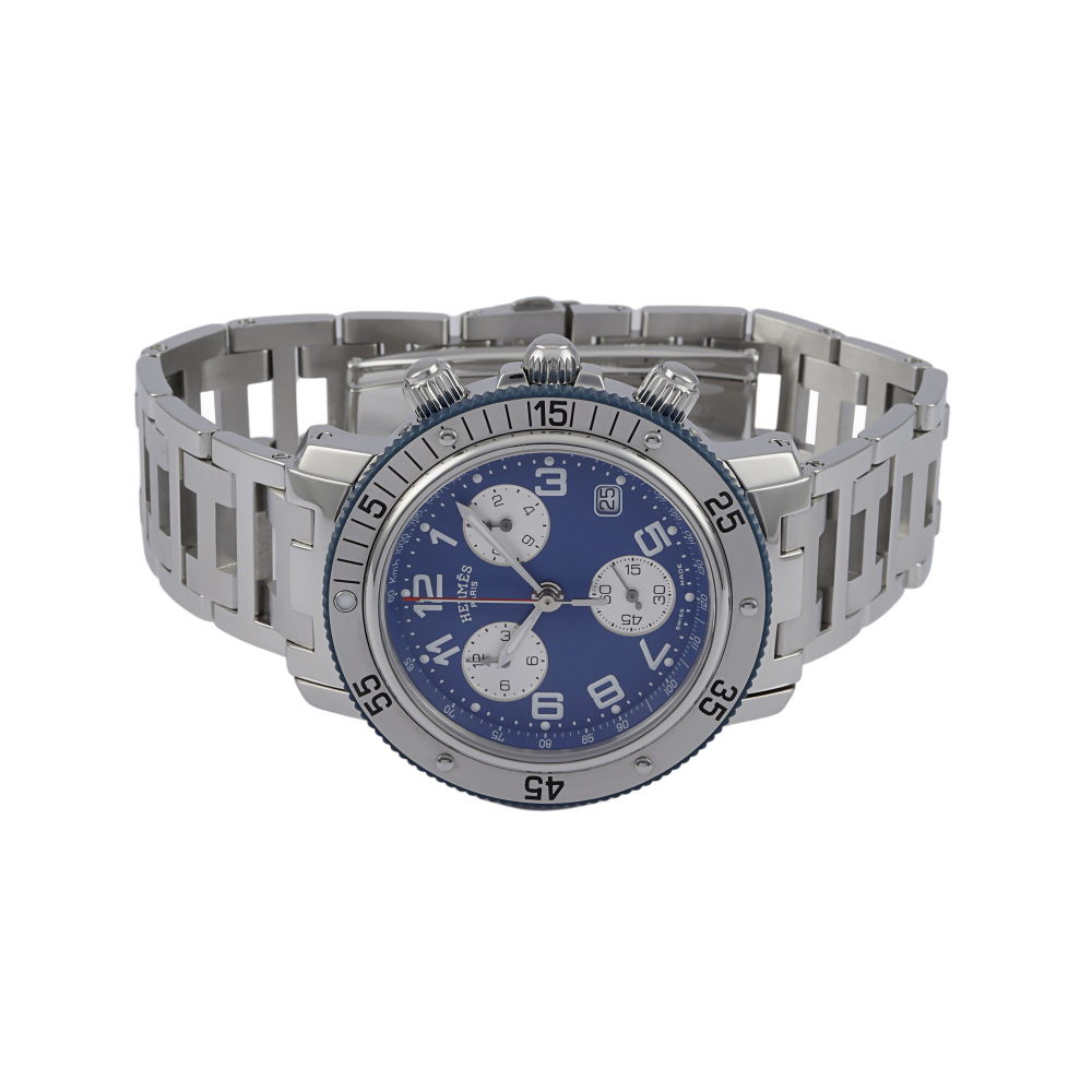 中古] エルメス クリッパー ダイバー クロノグラフ CL2917 W230559