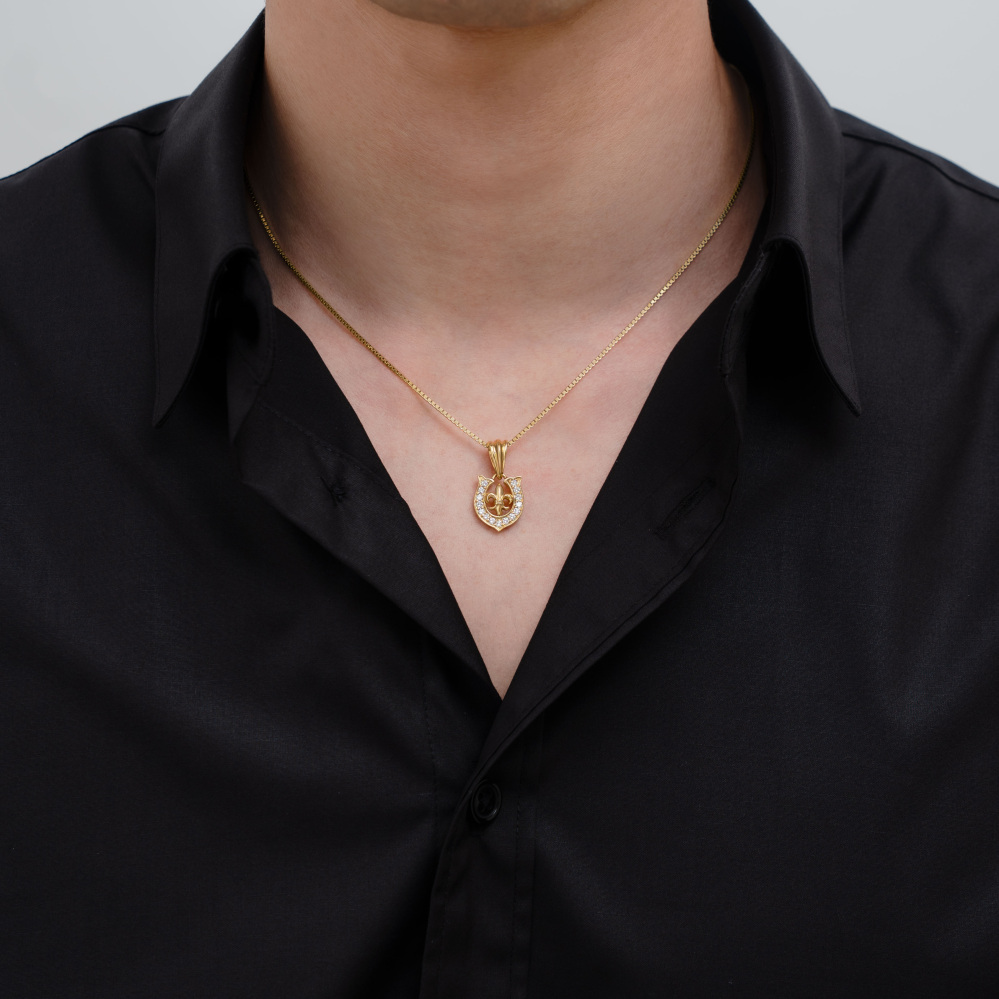 新品] ユキザキ レガリア イエローゴールド ダイヤモンド ペンダント