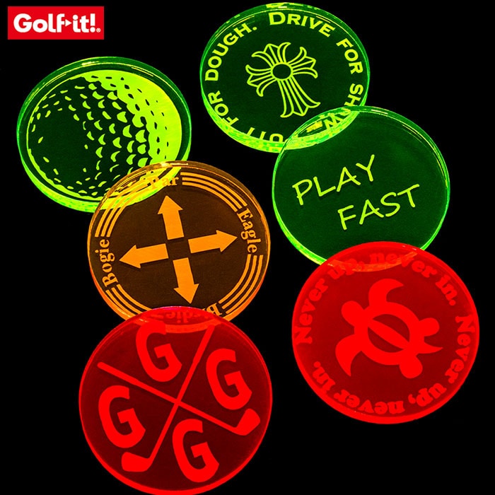 ライトゴルフ 蛍光マーカー X-658 ゴルフ マーカー LITE GOLF 2023年