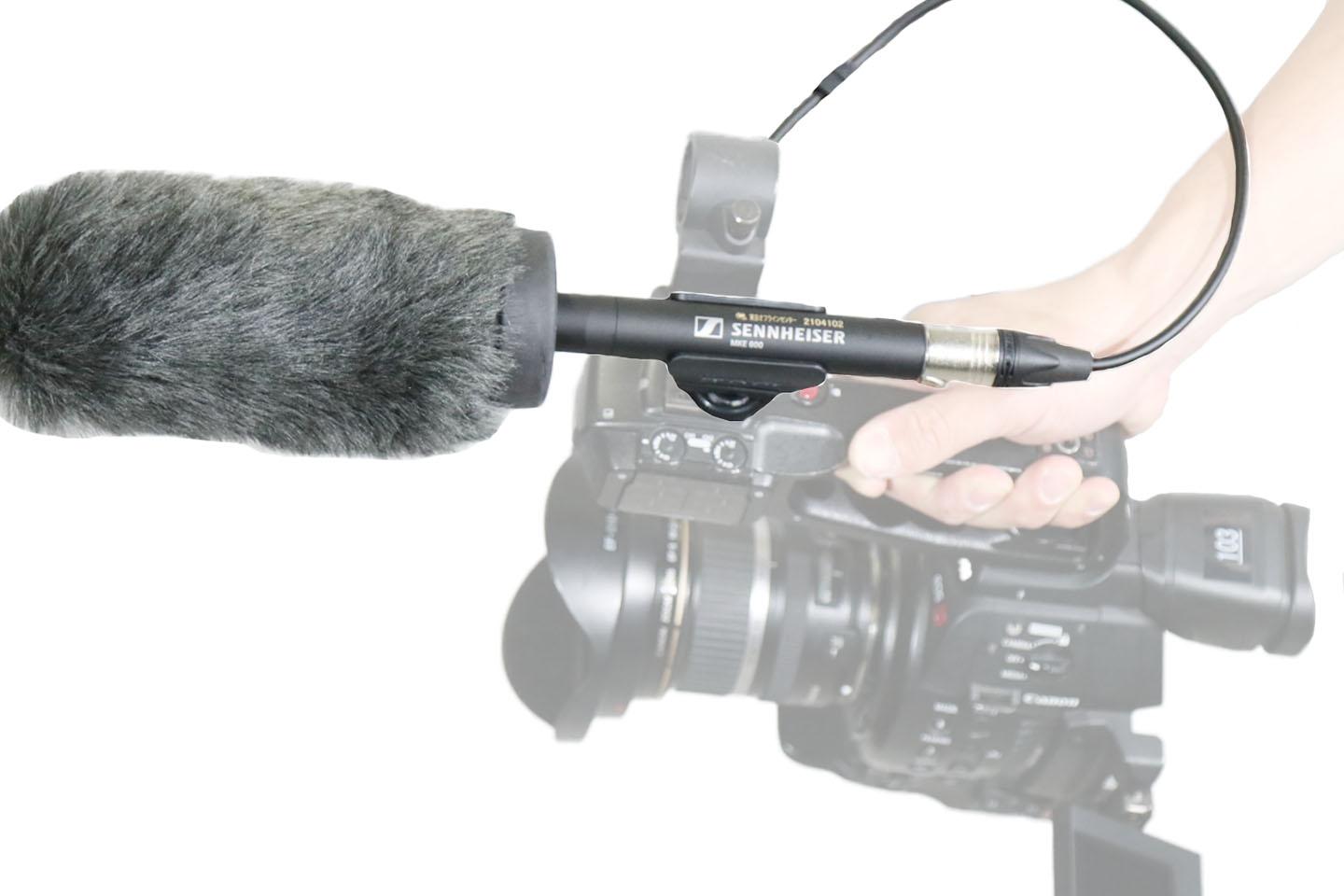 SENNHEISER MKE 600(ショットガンマイクロホン)｜撮影機材レンタルから