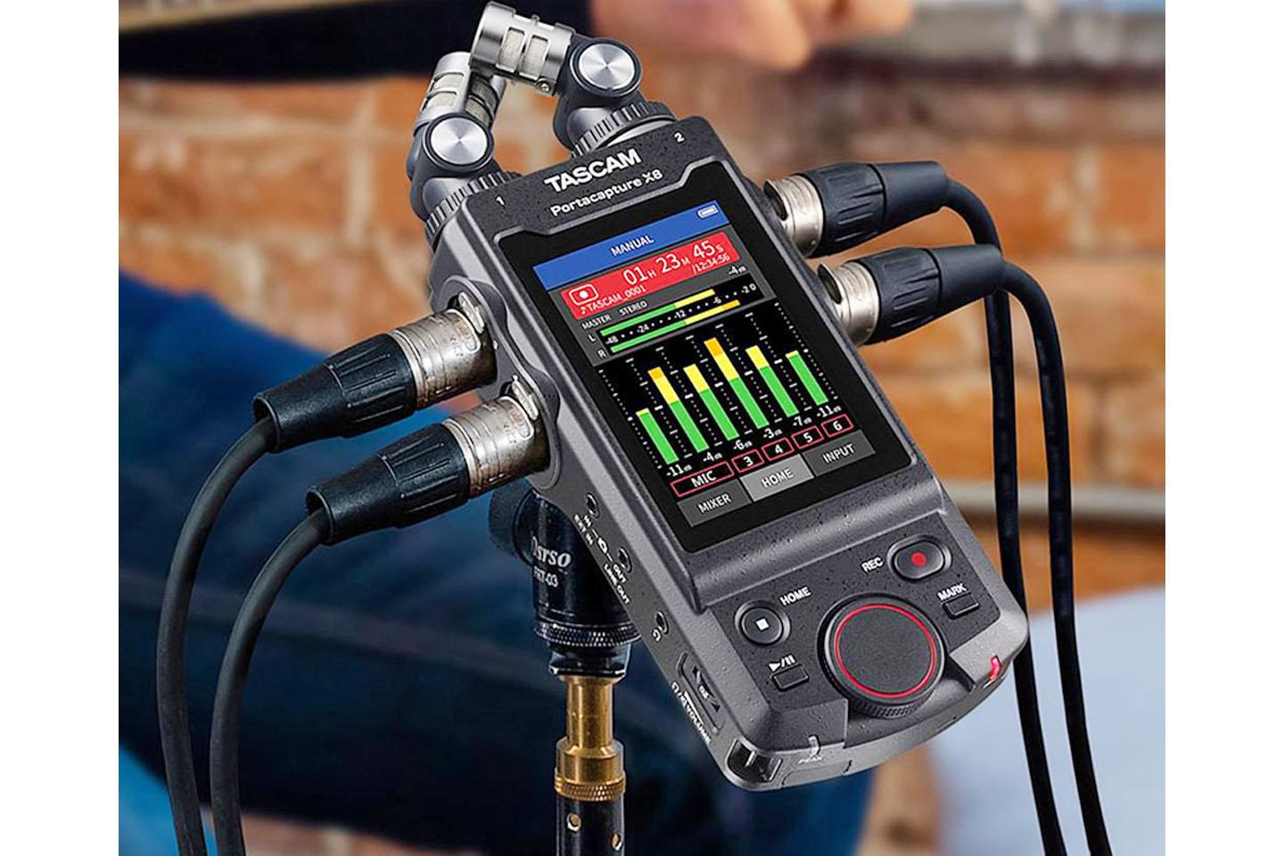 TASCAM Portacapture X8(8chハンディレコーダー)｜撮影機材レンタル