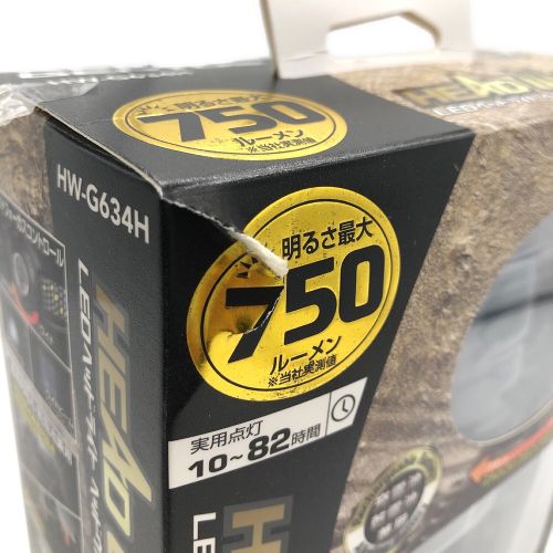 GENTOS (ジェントス) ヘッドライト ブラック HW-G634H｜トレファクONLINE