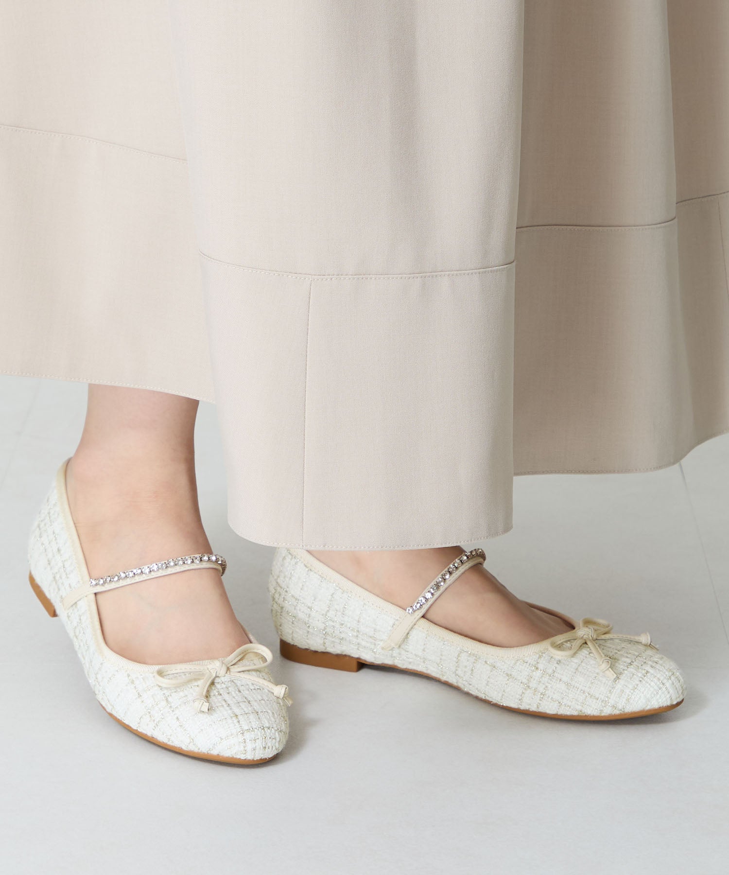 WEB限定】ツイードバレエストラップパンプス/51106 – ORIENTALTRAFFIC