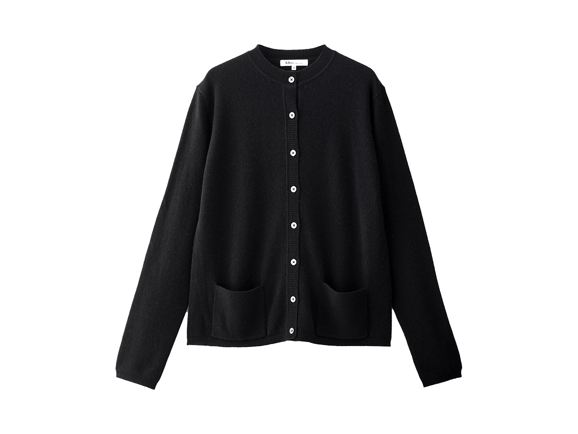 49AV．ジュンコシマダ・カシミヤカーディガン(38_38（9号） 06_