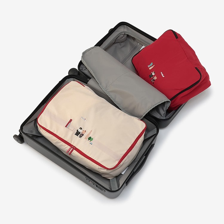 ファミリア]JALオリジナル パッキングケースL 直行便で旅する「NY