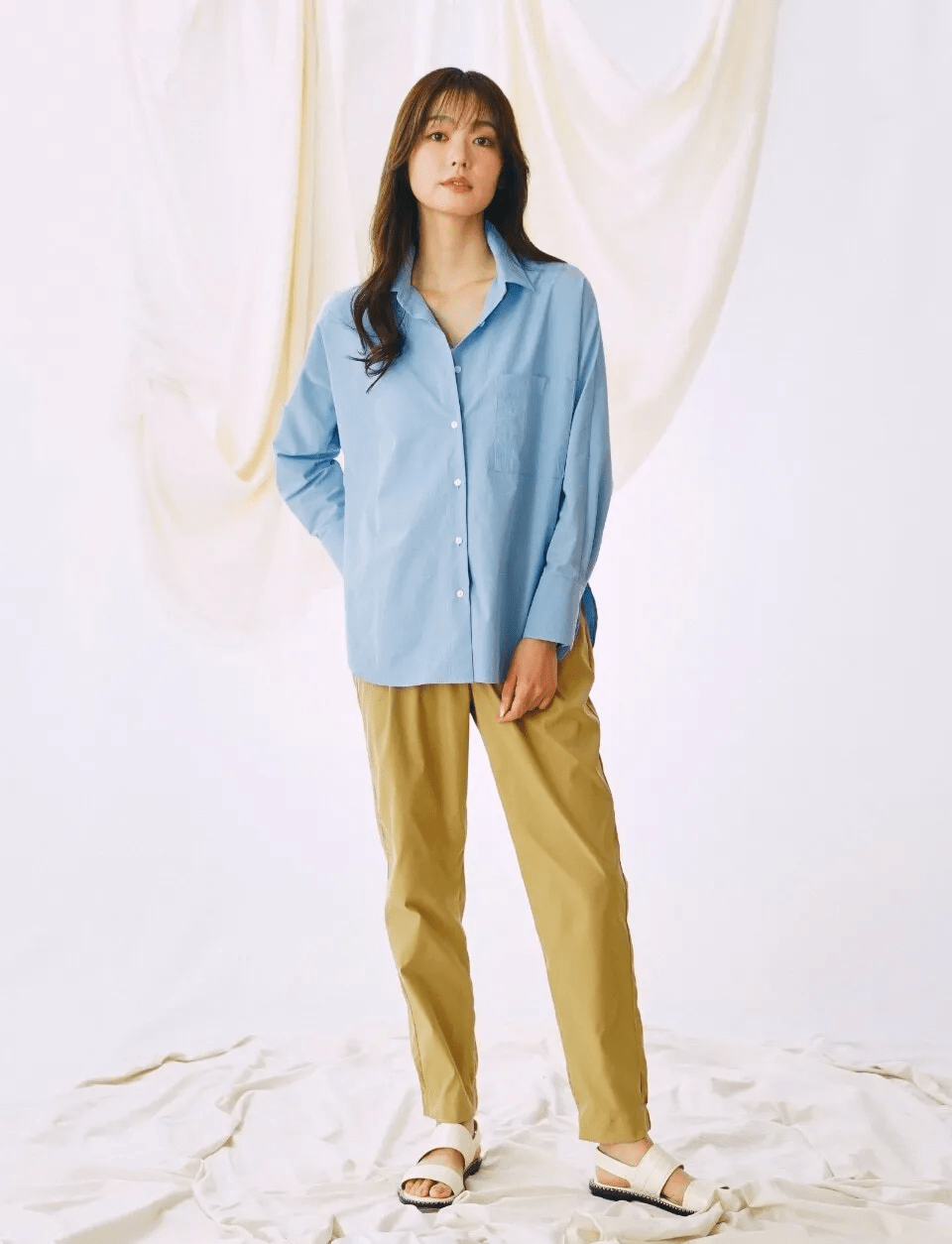 ドルマンスリーブシャツ - ブルー(ブルー): アミアズショップ｜JAL