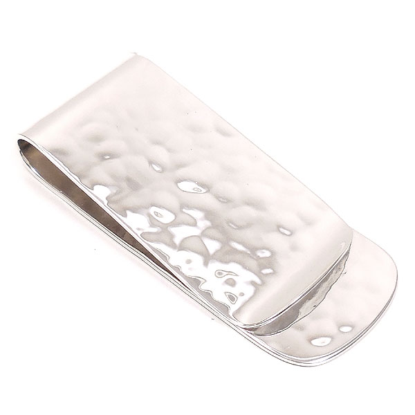 BELFIORE ベルフィオーレ マネークリップ ハンマー仕上げ シルバー925