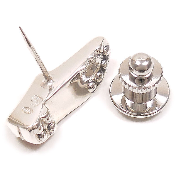 SATURNO サツルノ ピンブローチ ラペルピン ゴルフシューズ グリーン