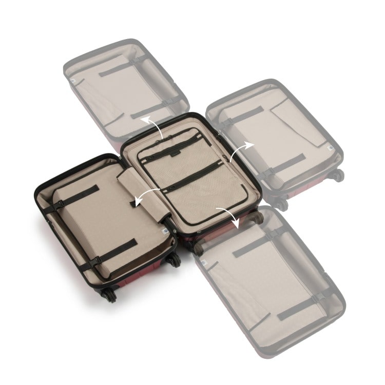 PROTECA／プロテカ スーツケース 360G4 メタリック 38リットル 日本製