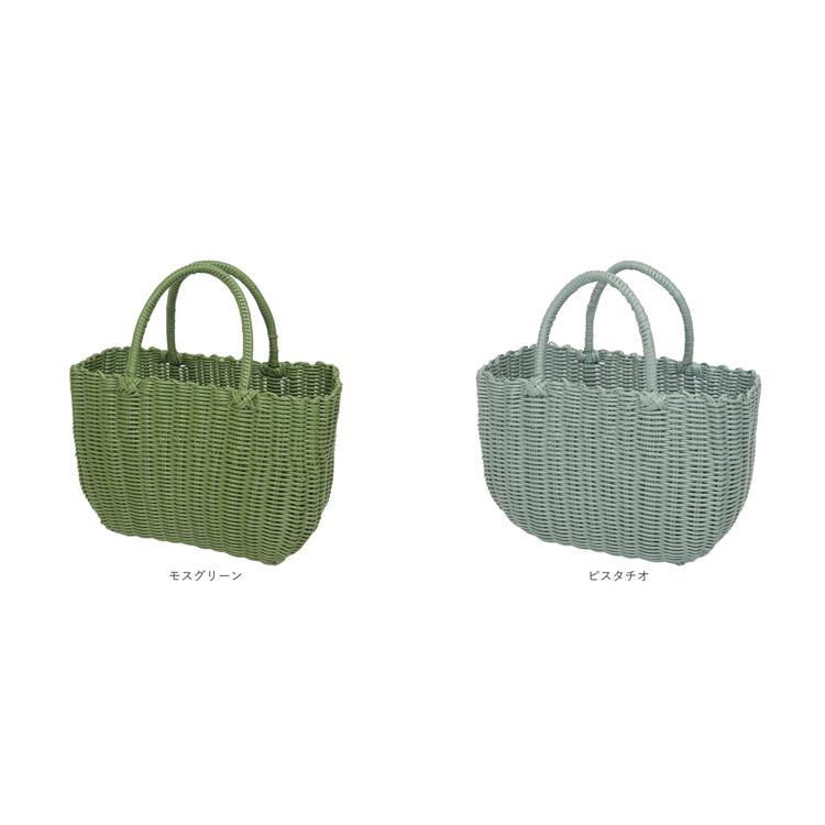 かごバッグ PPバッグ ミドル 通販 カゴバッグ バスケット トート