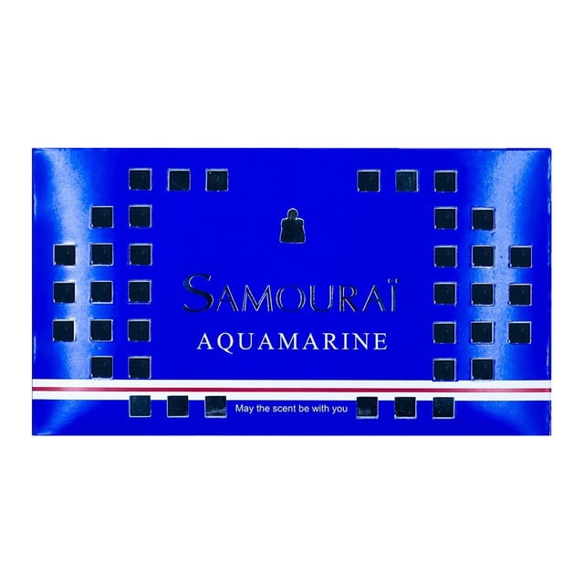 サムライ アクアマリン フレグランスボックス（芳香剤） 170g: サン