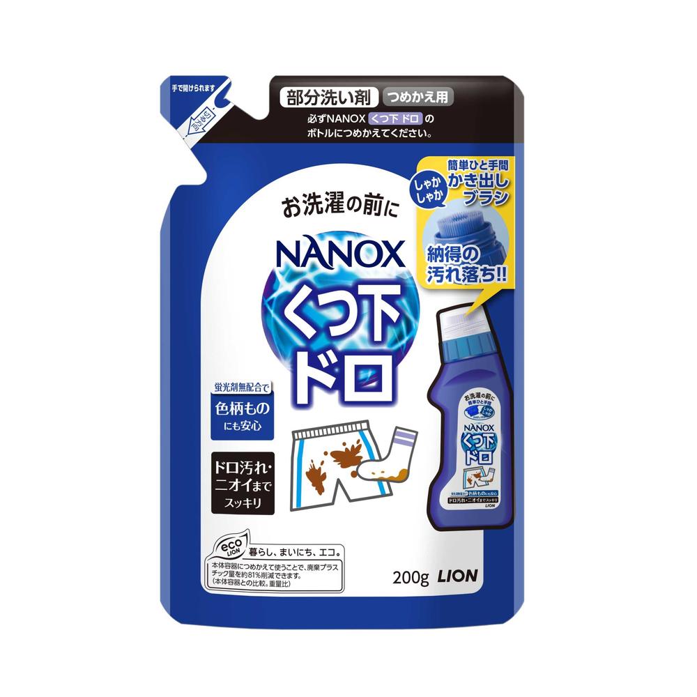 ライオン トップ NANOX 泥用 詰替 200g: サンドラッグ｜JAL Mall