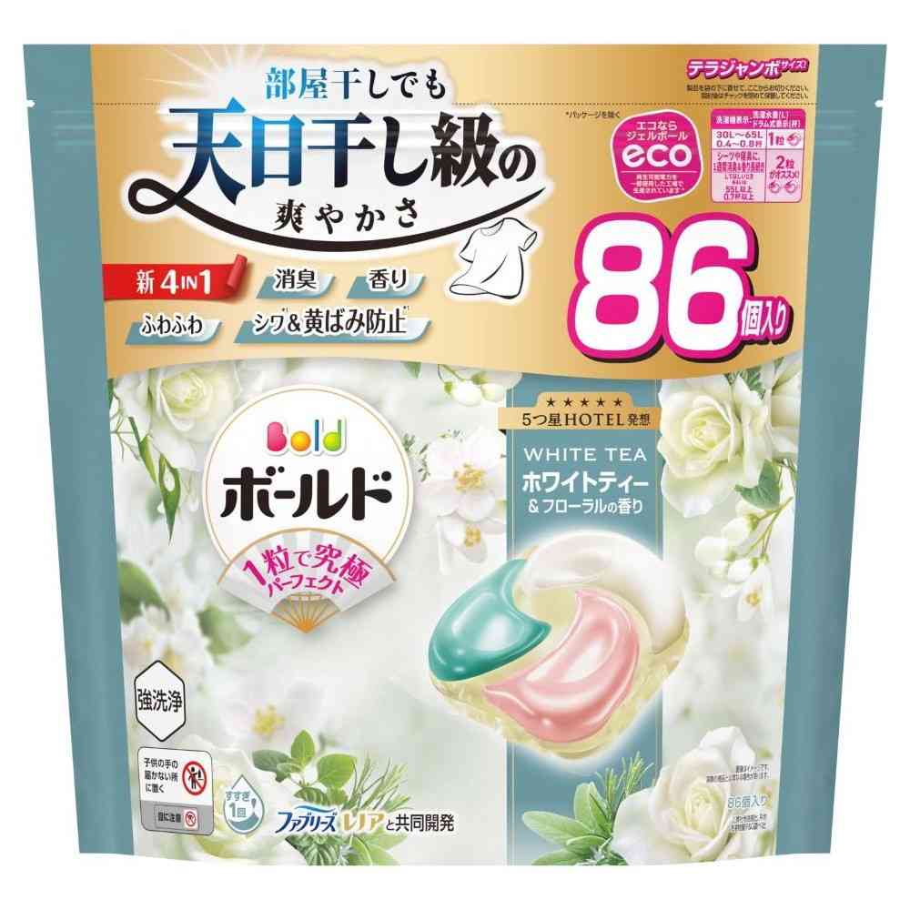 P＆G ボールド ジェルボール4D 心弾けるホワイトティー＆フローラル 詰