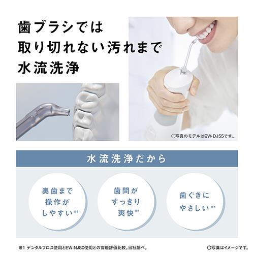 パナソニック(Panasonic) EW-NJ80-W(白) ジェットウォッシャードルツ