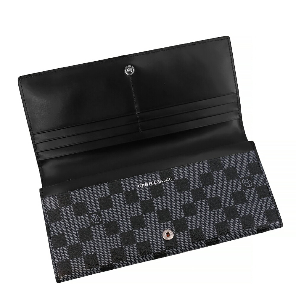 カステルバジャック CASTELBAJAC クラー 被せ長財布 066622 1.ブラック