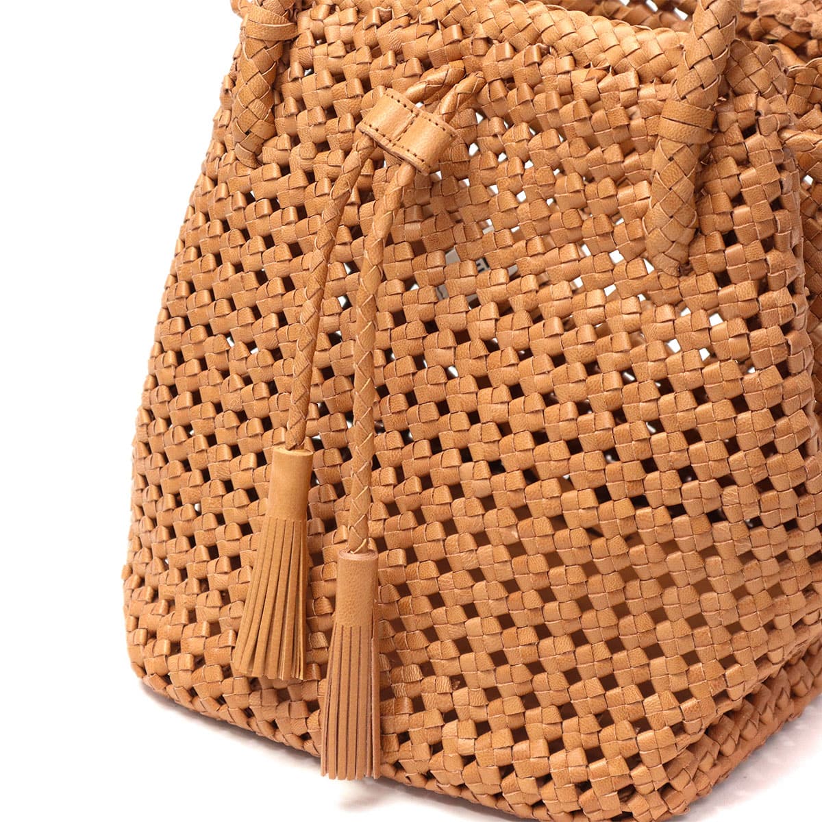 REN トートバッグ レディース 小さめ レン バッグ メッシュ ゴート