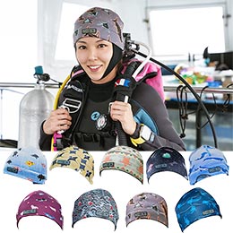 mic21ダイビングショップ[ OCEANARIUM ] ビーニー NEOPRENE BEANIE(S/M