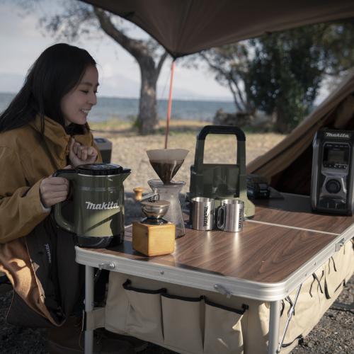 マキタ 40Vmax 充電式ケトル オリーブ【KT001GZO】※本体ノミ — PLOW