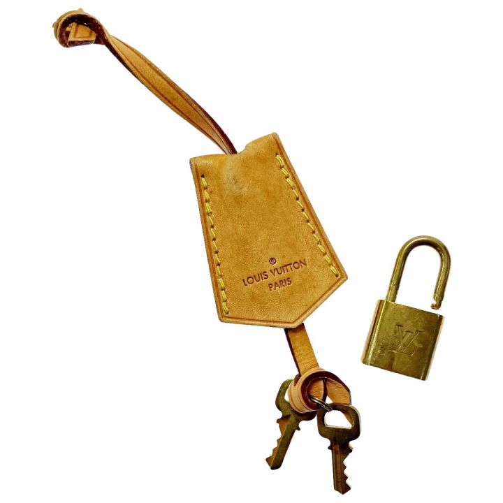 LOUIS VUITTON ルイヴィトン チャーム キーホルダー ゴールド系