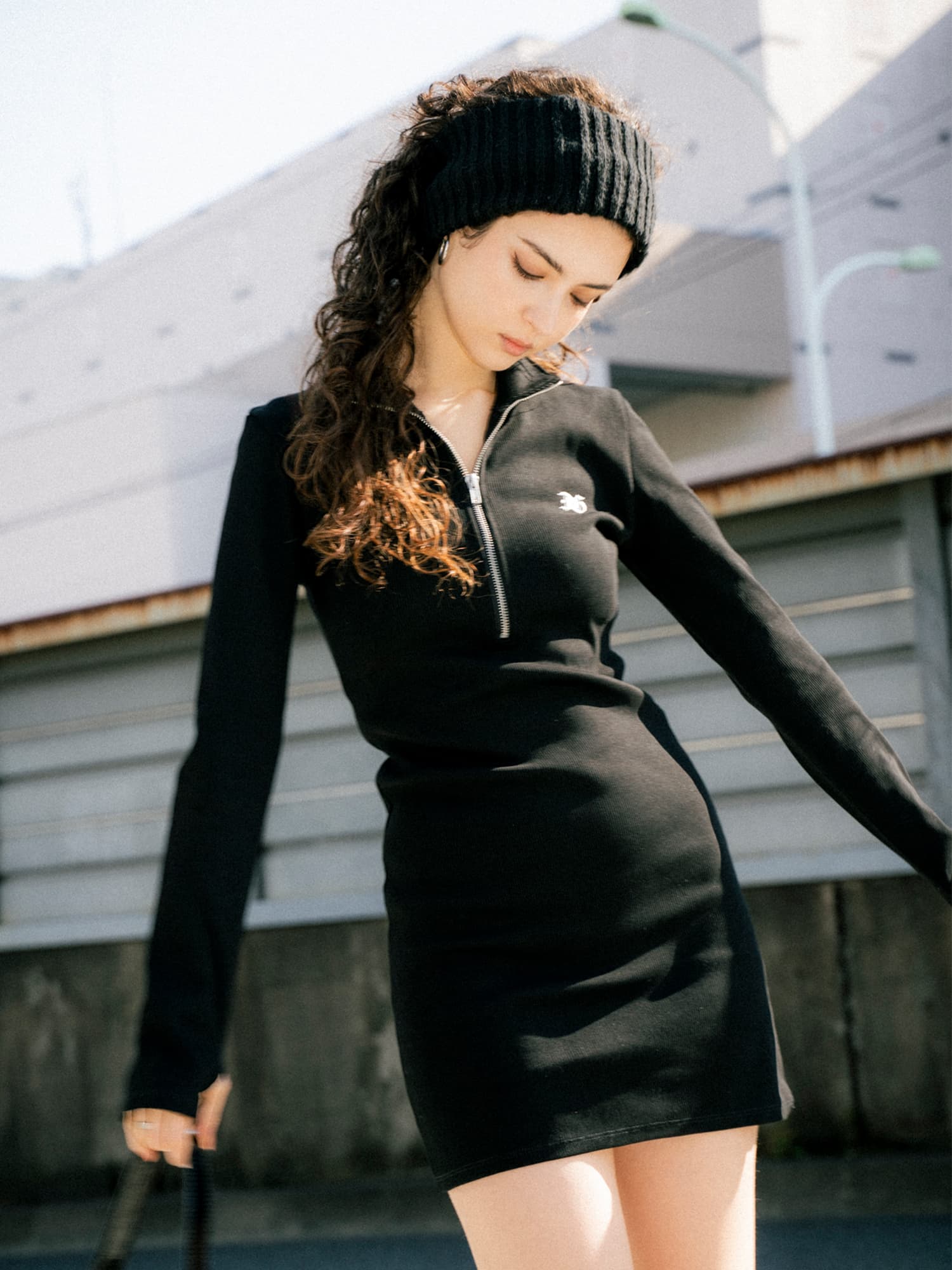 ハーフZIPミニワンピースⅡ – EGOIST