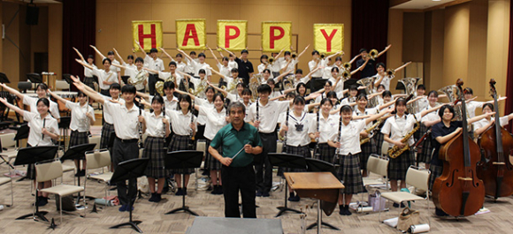 マレーシアに響け 愛工大名電の音 吹奏楽部員ら演奏会など出演へ