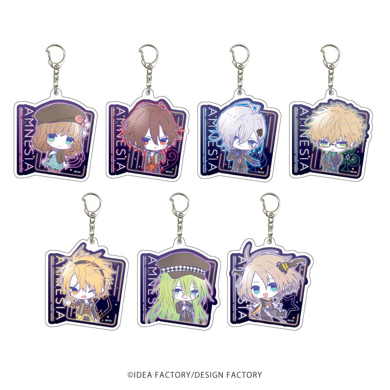 アクリルキーホルダー「AMNESIA」02/ネオンver. コンプリートBOX(全7種