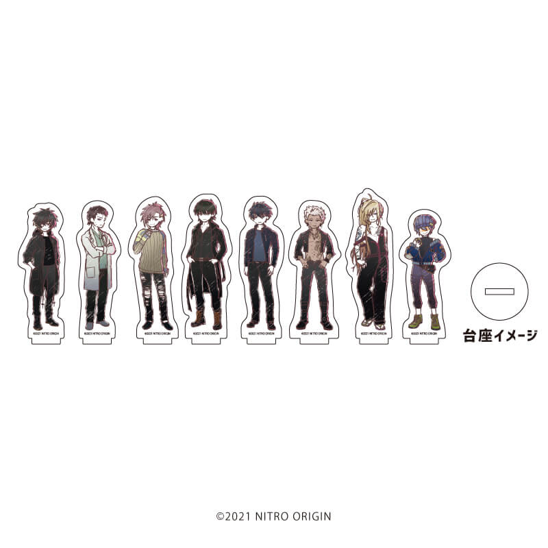 アクリルぷちスタンド「スロウ・ダメージ」01/ブラインド(8種)(グラフ