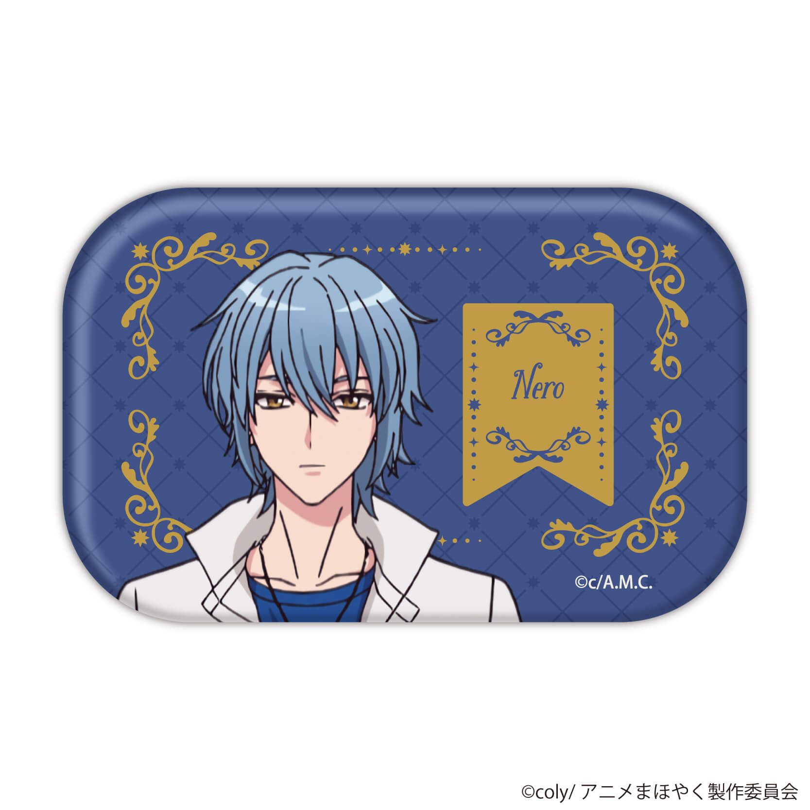 スクエア缶バッジ「TVアニメ『魔法使いの約束』」01/ブラインド(12種