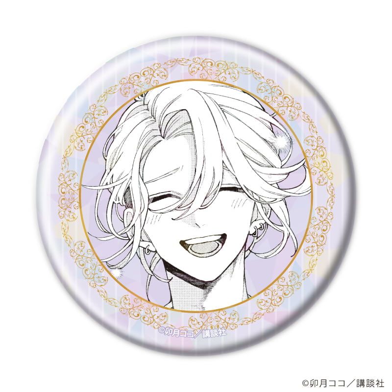 ホログラム缶バッジ(57mm)「恋せよまやかし天使ども」01/コンプリート