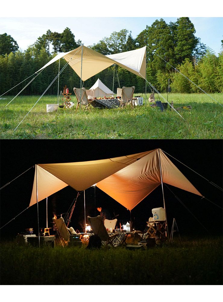 S'more スモア Tarppi square-400 タープテント SMO3040a 撥水加工 UV