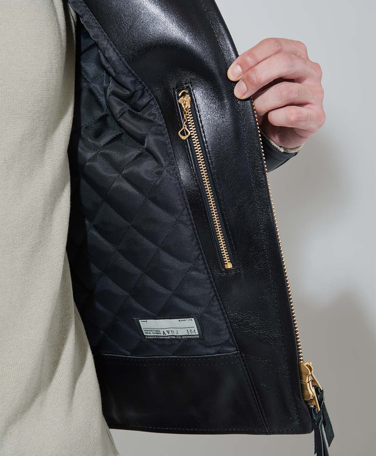 革ジャン レザー ダブル ジャケット｜カドヤ公式オンラインショップ