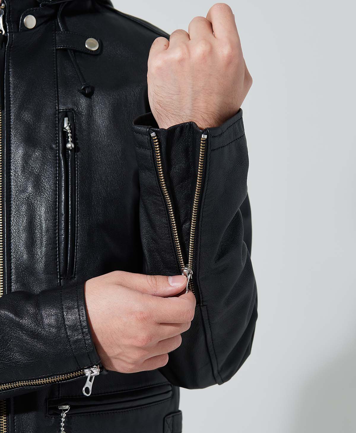 革ジャン フードレザージャケット｜カドヤ公式オンラインショップ