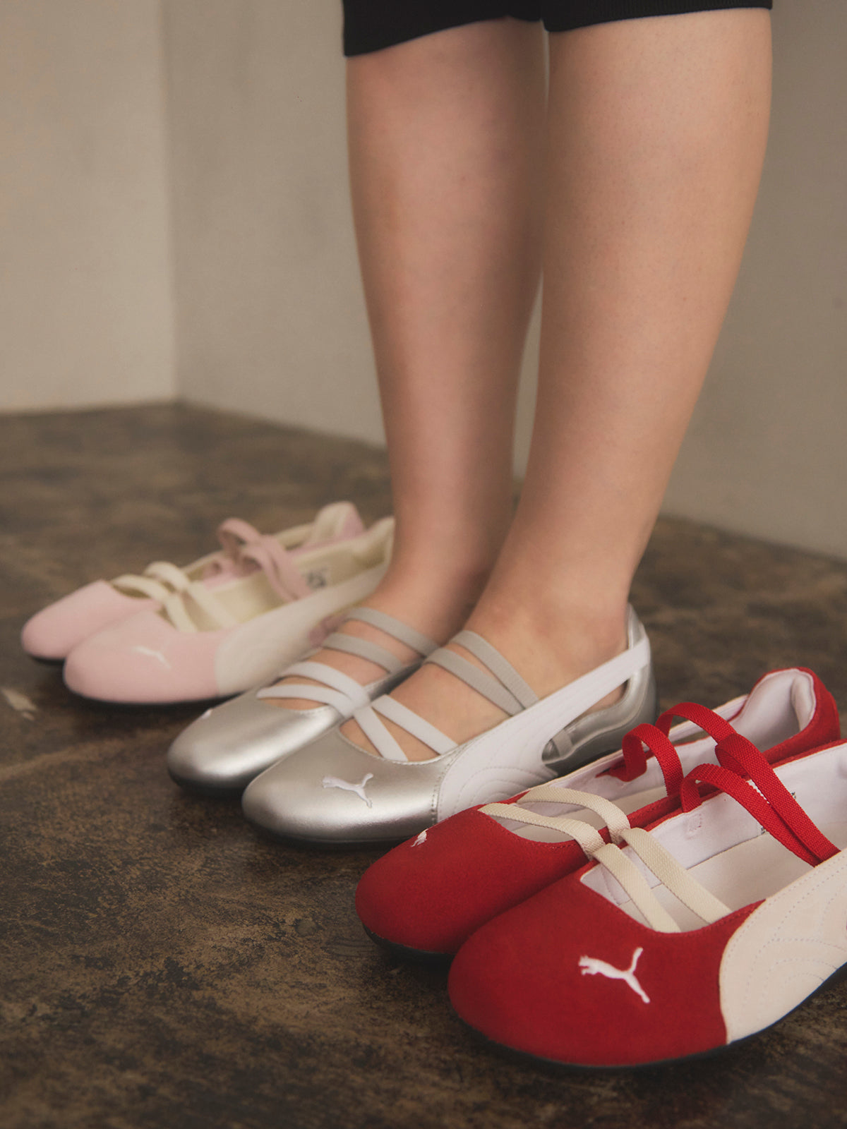 PUMA】SPEEDCAT BALLET METALLIC WNS