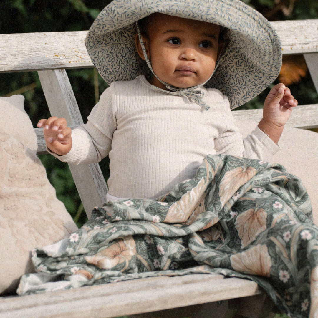 バンブーモスリンブランケット - Morris & Co （ウィリアム モリス