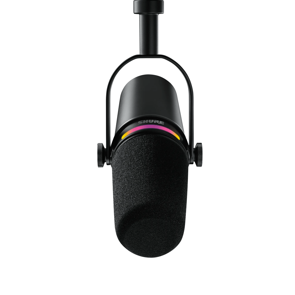 Microfone Shure MV7+ Podcast - eMania Foto e Video