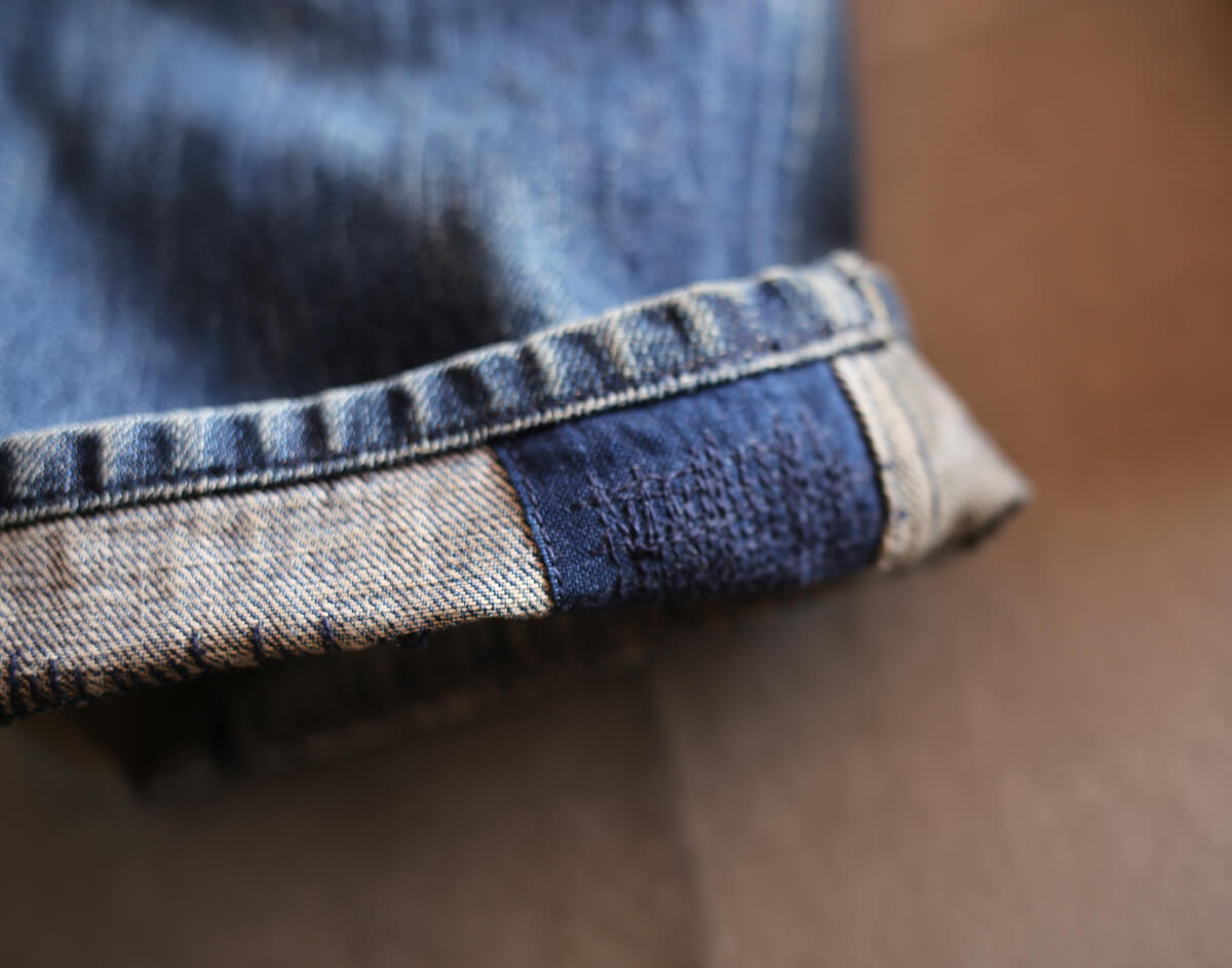 デニムのパンツ｜えみおわす