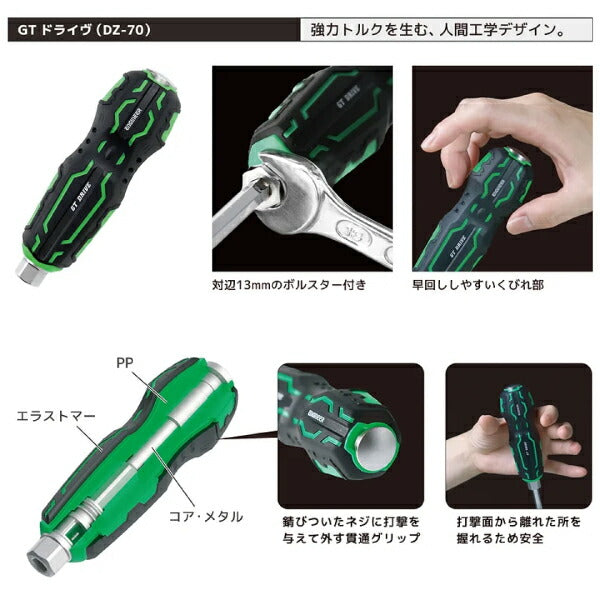 ENGINEER 合体工具セット 8点 DXZ-07 ドライバー ネジザウルス エンジニア