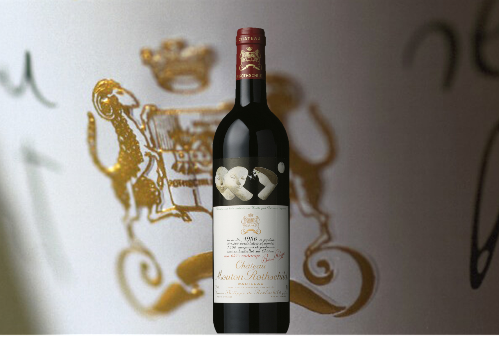 希少なバックヴィンテージ】1986年 シャトー・ムートン・ロス