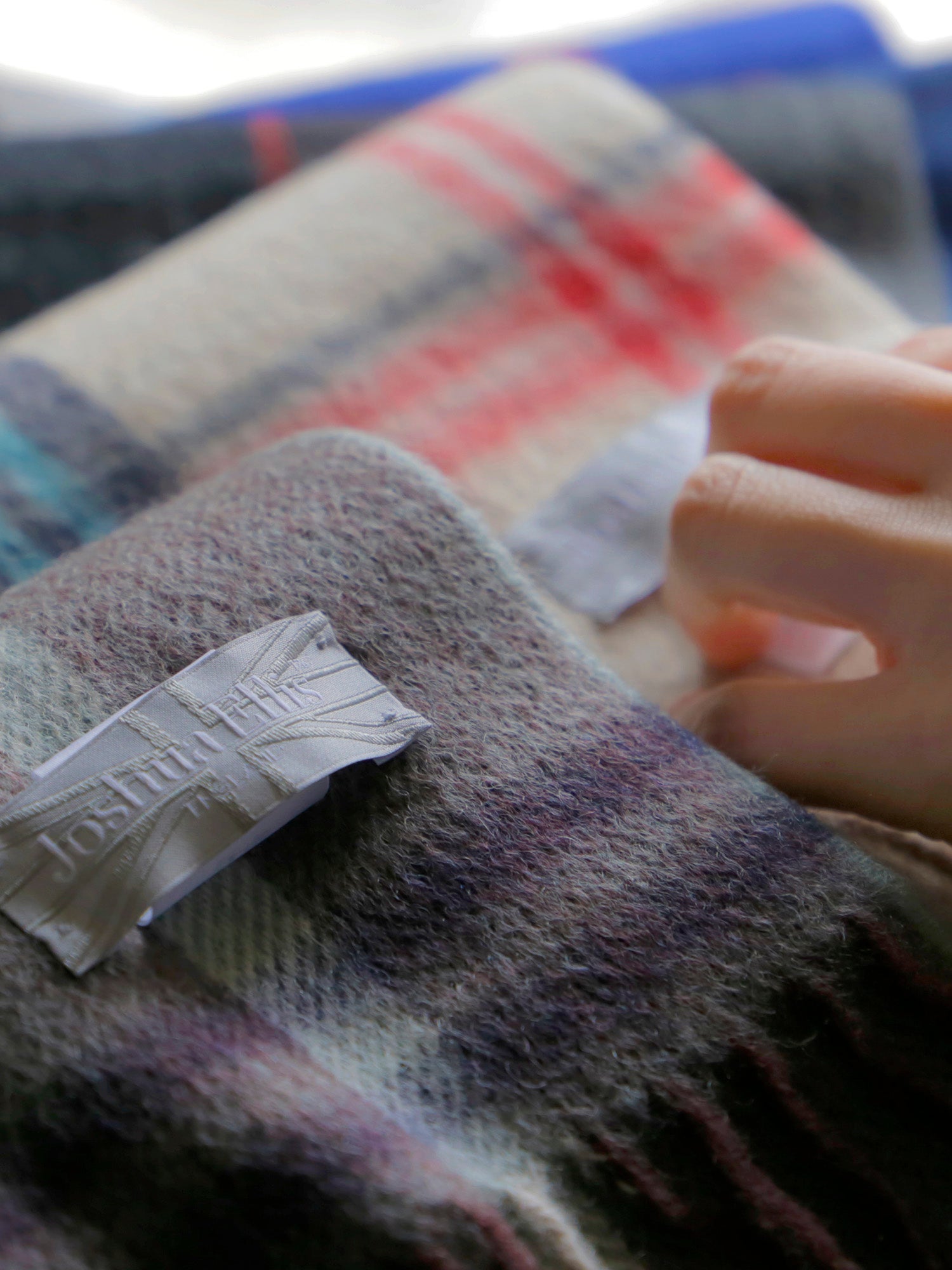 LISETTE／Joshua Ellis カシミヤマフラー 30×180cm – Envelope