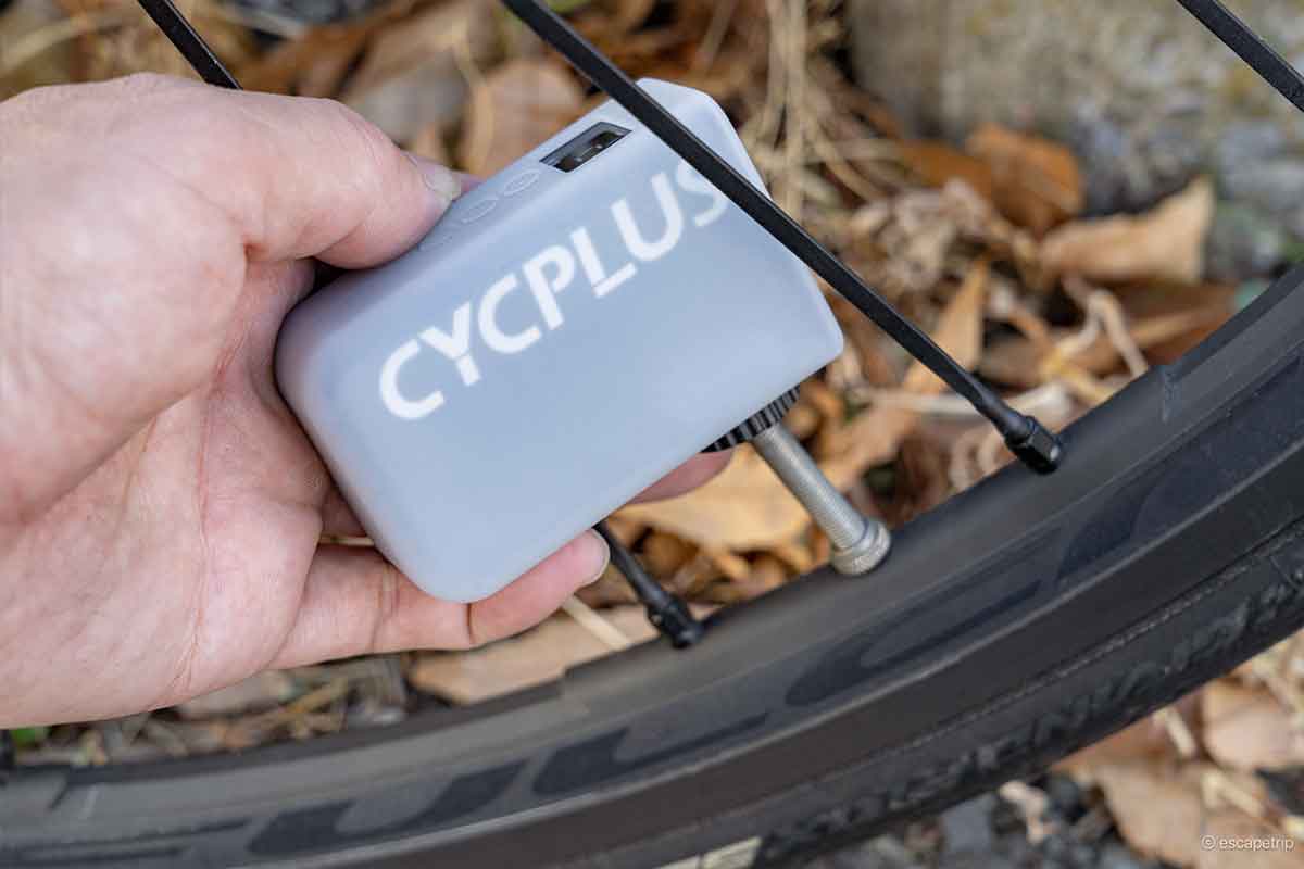 小さくて軽いCYCPLUS「電動空気入れ」の感想：AS2/AS2 PRO/AS2 PRO MAX