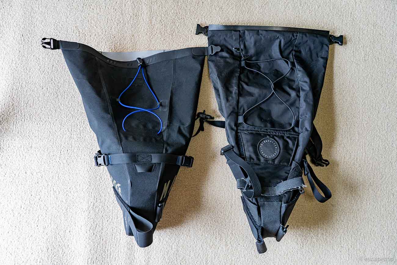 MAPP × Apidura」コラボのサドルバッグ購入。ちょうどいい容量7L、あっ